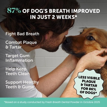 Fresh Breath® Dog Dental Powder